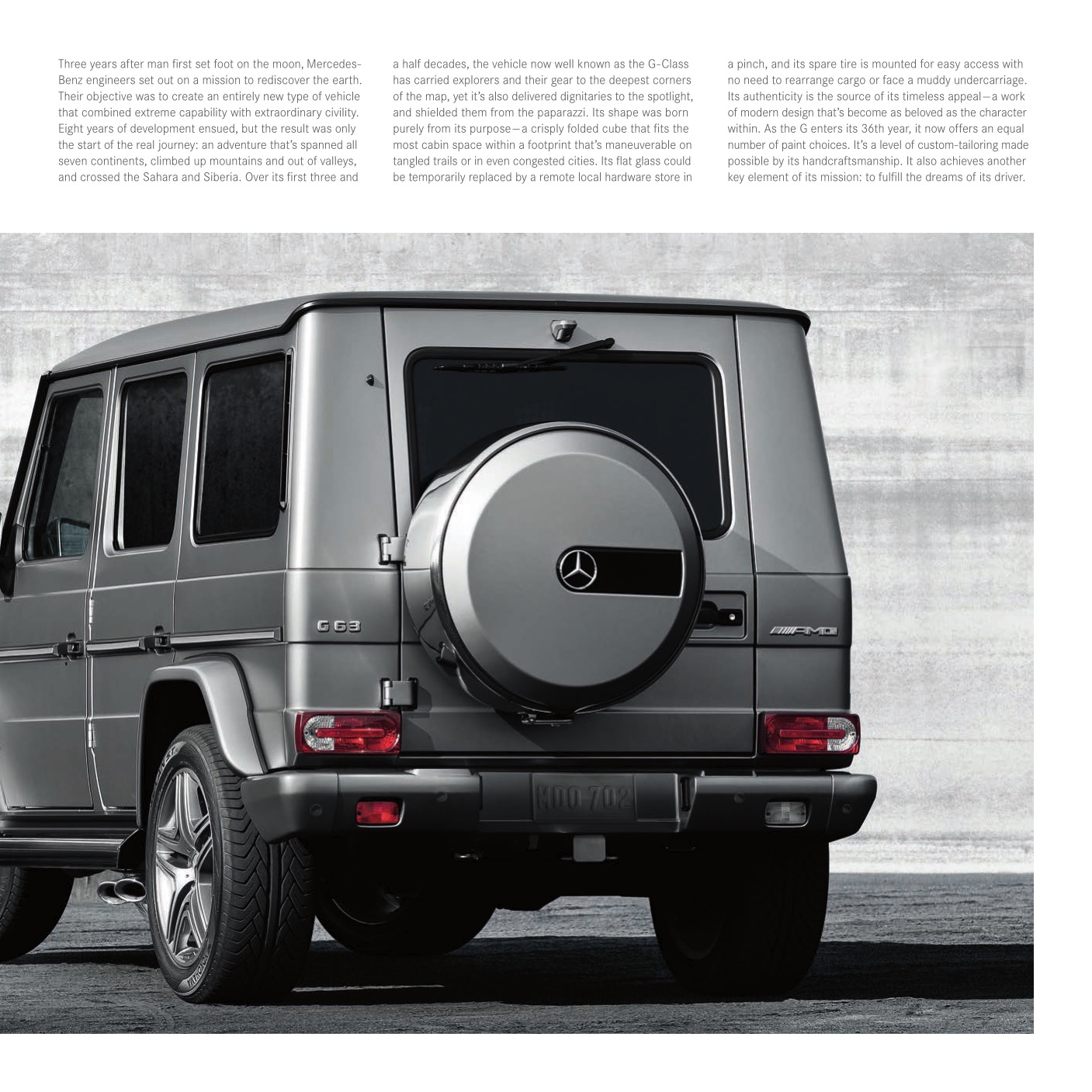 2015 Mercedes-Benz G-Class Brochure Page 4